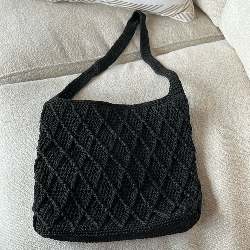 The Sak Black hand bag